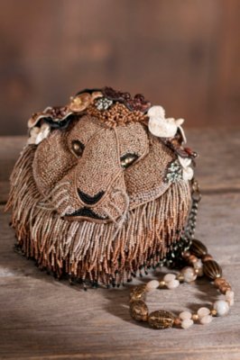 Hear Me Roar Mary Frances Handbag