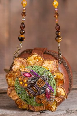 Bee Happy Mary Frances Handbag
