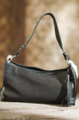 Women's Nevada Hair-On Leather Handbag