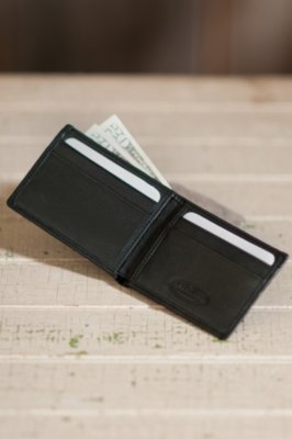 Ultra Mini Thinfold Leather Wallet