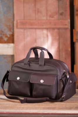 Weekender Leather Duffel Bag 