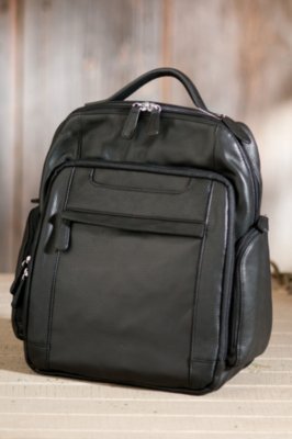 Leather Computer Backpack