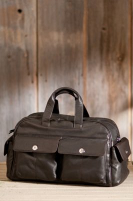 Weekender Leather Duffel Bag