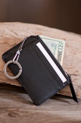 Women’s Hobo Kai Leather Purse with Key Ring