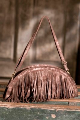 Women’s Hobo Spark Fringed Leather Handbag