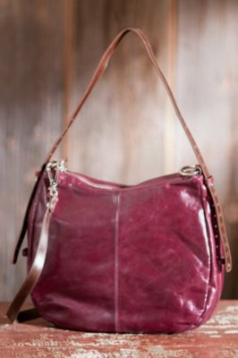 Women's Hobo Kinley Leather Convertible Handbag