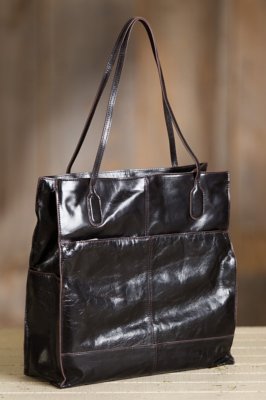 Women's Hobo Finley Leather Tote