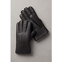 Men's Spanish Sheepskin Gloves, BROWN/BROWN BRIESA