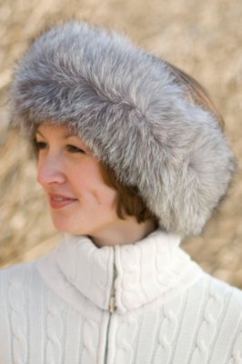 Women's Fox Fur Headband II