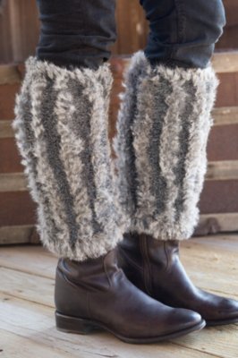 Women's Rabbit Fur Boot Toppers