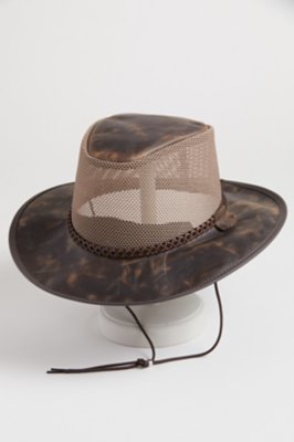 Monterey Bay Breeze Suede Hat with Mesh Crown