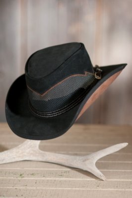 Cheyenne Western Suede Hat