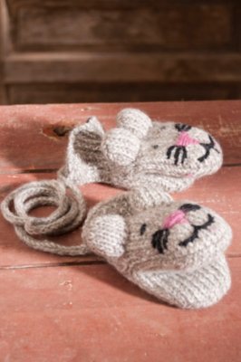 Kids’ Mouse Mittens