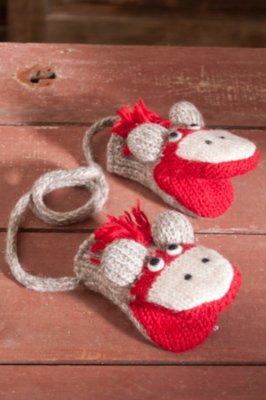 Kids’ Monkey Mittens