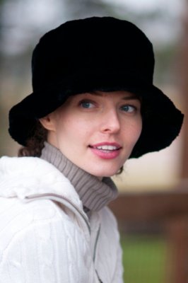Women’s Sheared Beaver Fur Hat