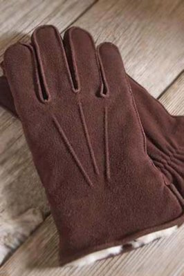 Men's Deersuede with Waterblock Gloves