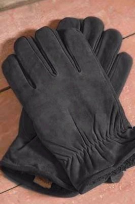 Men's Apres Ski Waterblock Suede Gloves