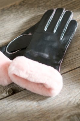 Women's Comfy Leather Gloves