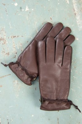 Mens Crazy Horse Buffalo Leather Gloves