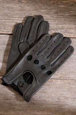 Mens Triumph Unlined Deerskin Driving Gloves