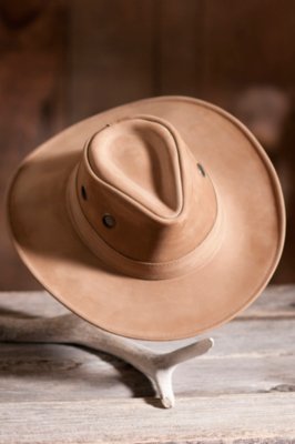 Men’s Crushable Nubuck Hiker Hat with Vents