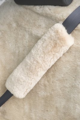 Seat Belt Cover, PEARL, Size 1 SIZE
