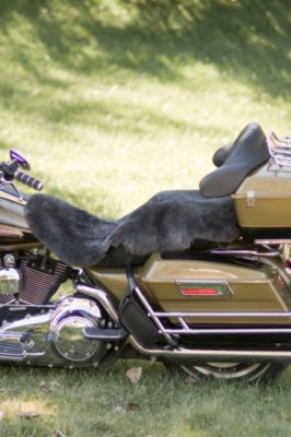 Motorcycle Sheepskin Seat Cover