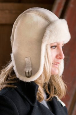Sheepskin Aviator Hat