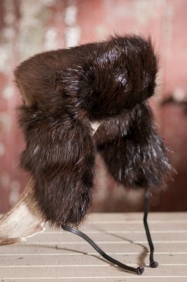 Russian-Style Beaver Fur Aviator Hat