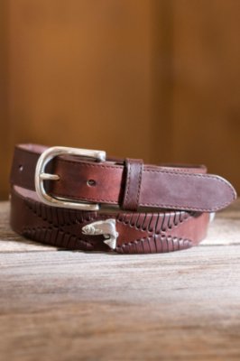 West Fork 1 1/8" Leather Belt