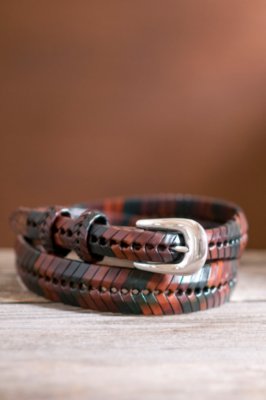 Rio Weave Leather Belt