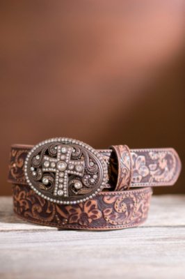 Women's Vintage Cross Belt