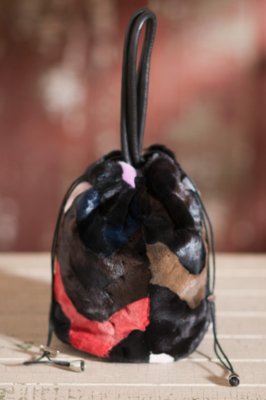 Women's Mink Fur Purse