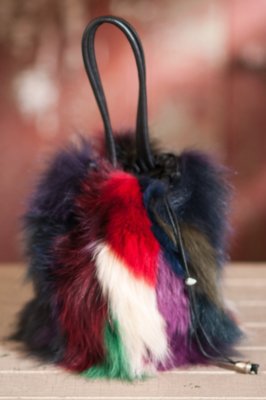 Women's Fox Fur Purse