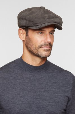 Stetson Classic Suede Ivy Cap, BROWN