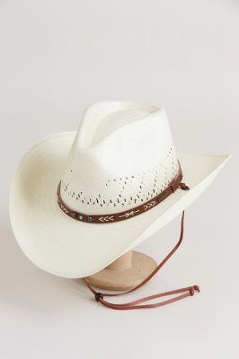 Stetson Santa Fe Straw Hat, NATURAL, Size LARGE