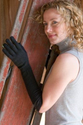 Women's Cashmere-Blend Gloves