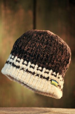 Unisex Knit Puff Hat