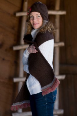 Women's Flufflap Woven Scarf