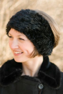 Women's Knitted Beaver Headband
