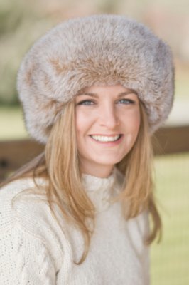 Women's Fox Hat with Sheared Beaver Crown