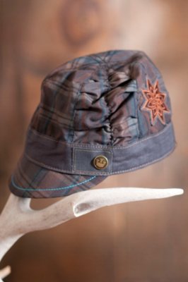 Zoey Goorin Brothers Schoolboy Cap, BROWN, Size SMALL