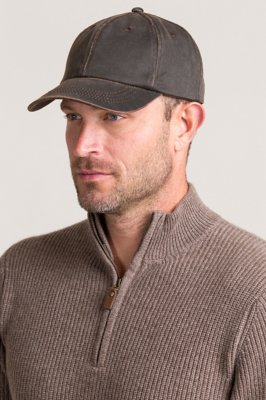 Weathered Cotton Baseball Cap 