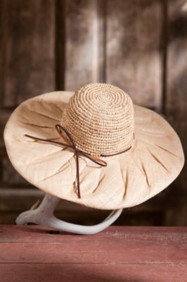 Women’s Matte Raffia Straw Hat