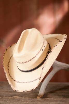 Men’s Pinto Palm Leaf Straw Hat