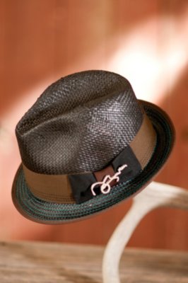 Wave Straw Fedora Hat