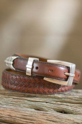 Men's Austin Taper Leather Belt
