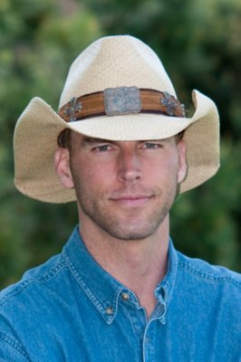 Quiet Time Hand-Woven Straw Hat