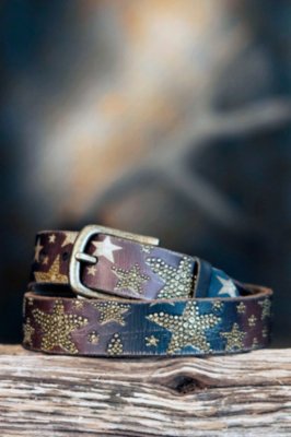 Everybody Is A Star Leather Belt