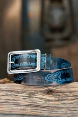 Free Wheelin Leather Belt
